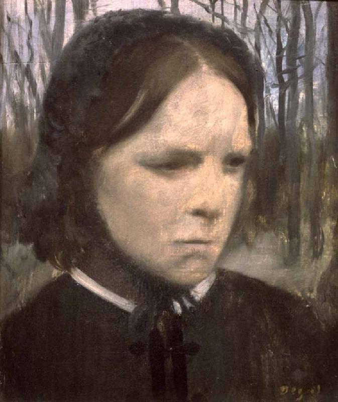 Edgar Degas Portrait of Estelle Balfour oil painting image